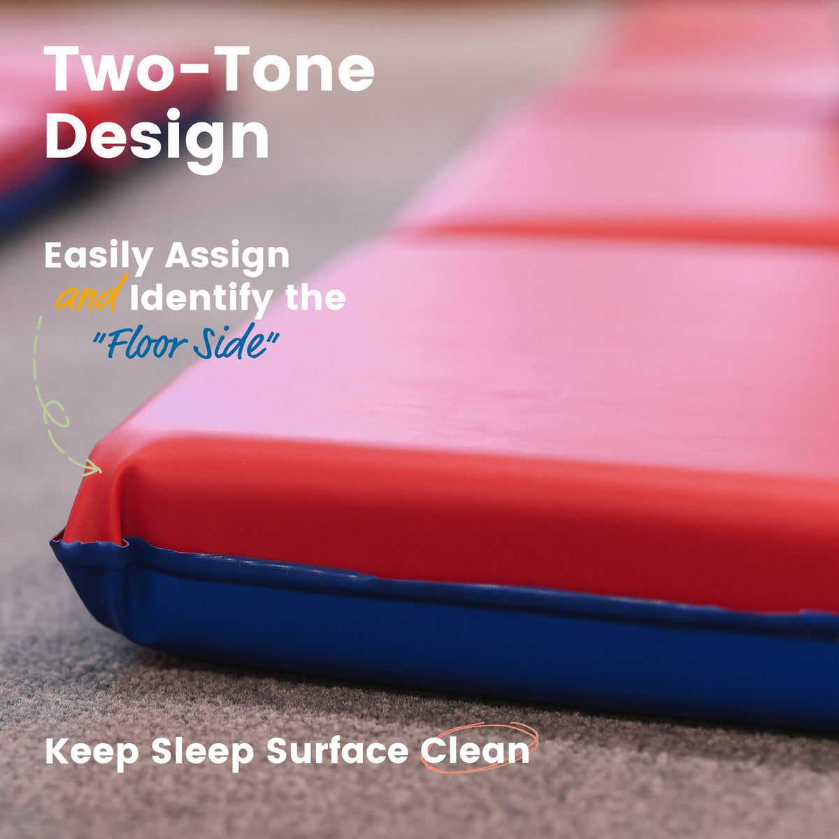 4-Fold Rest Mat - Set of 5 V874