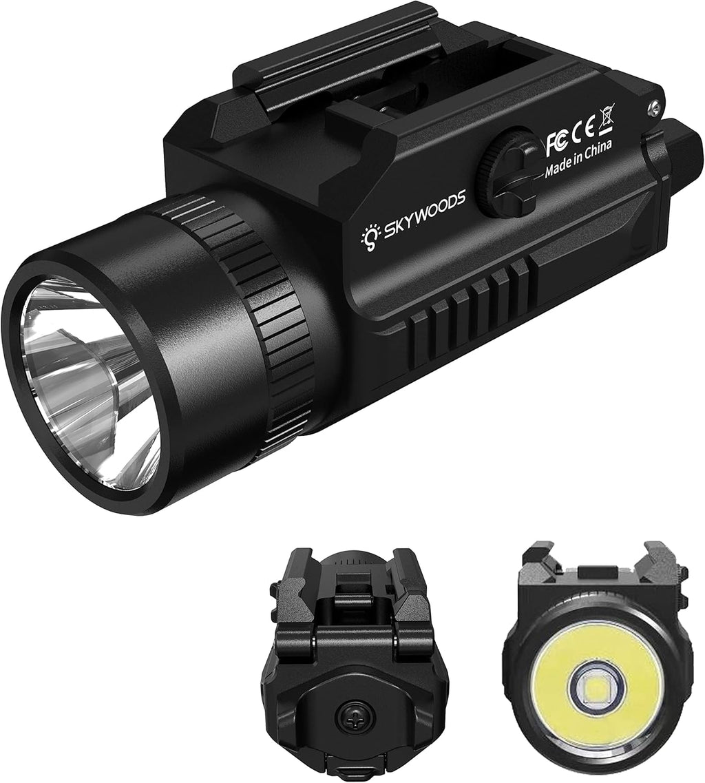 1200 Lumen Compact Pistol Weapon Light with 2 x CR123A Batteries V320