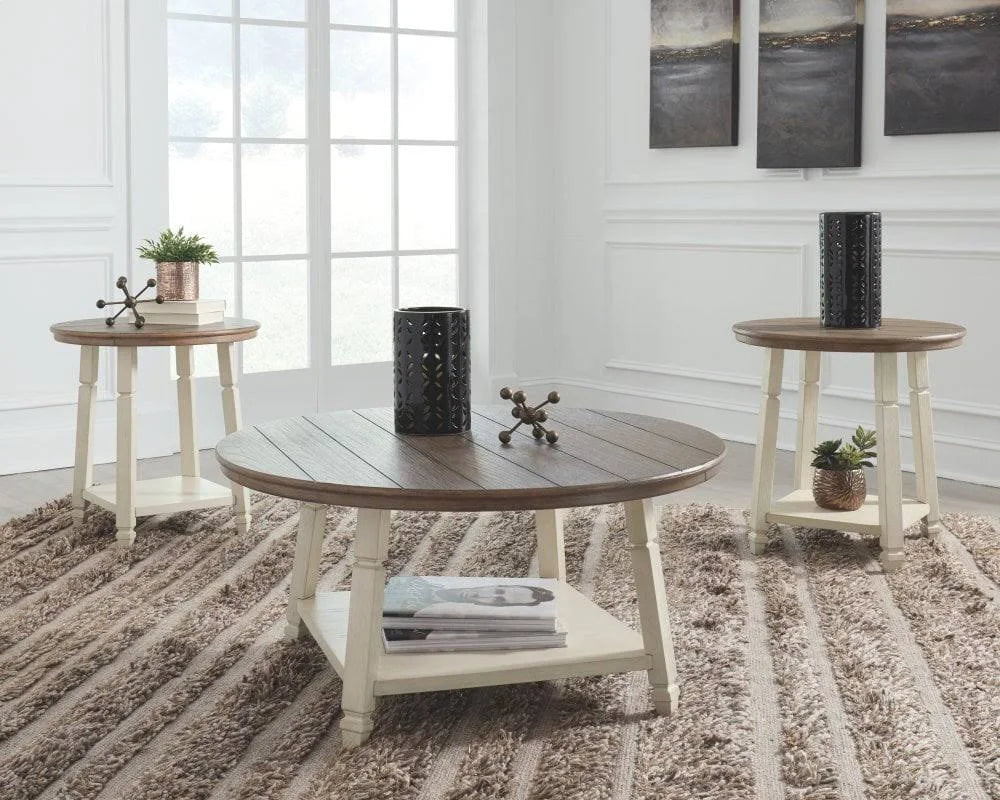 Two-Tone Occasional Table Set (Set of 3) M785108