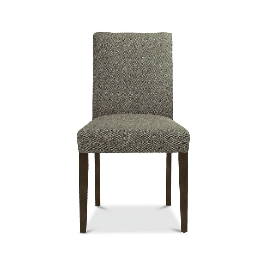 Modern Side Chair in Flint Terracotta with Charcoal Legs E99999