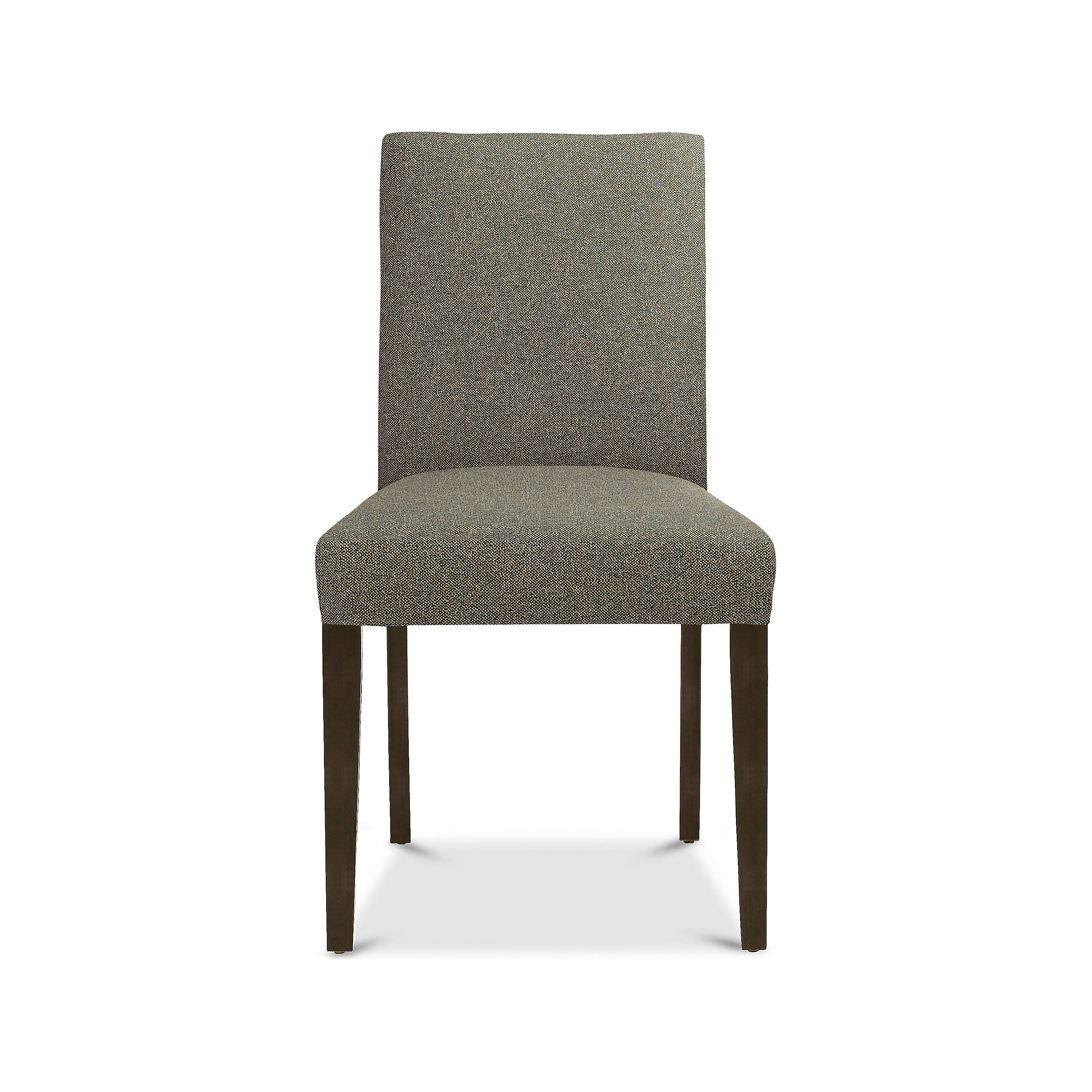 Modern Side Chair in Flint Terracotta with Charcoal Legs E99999