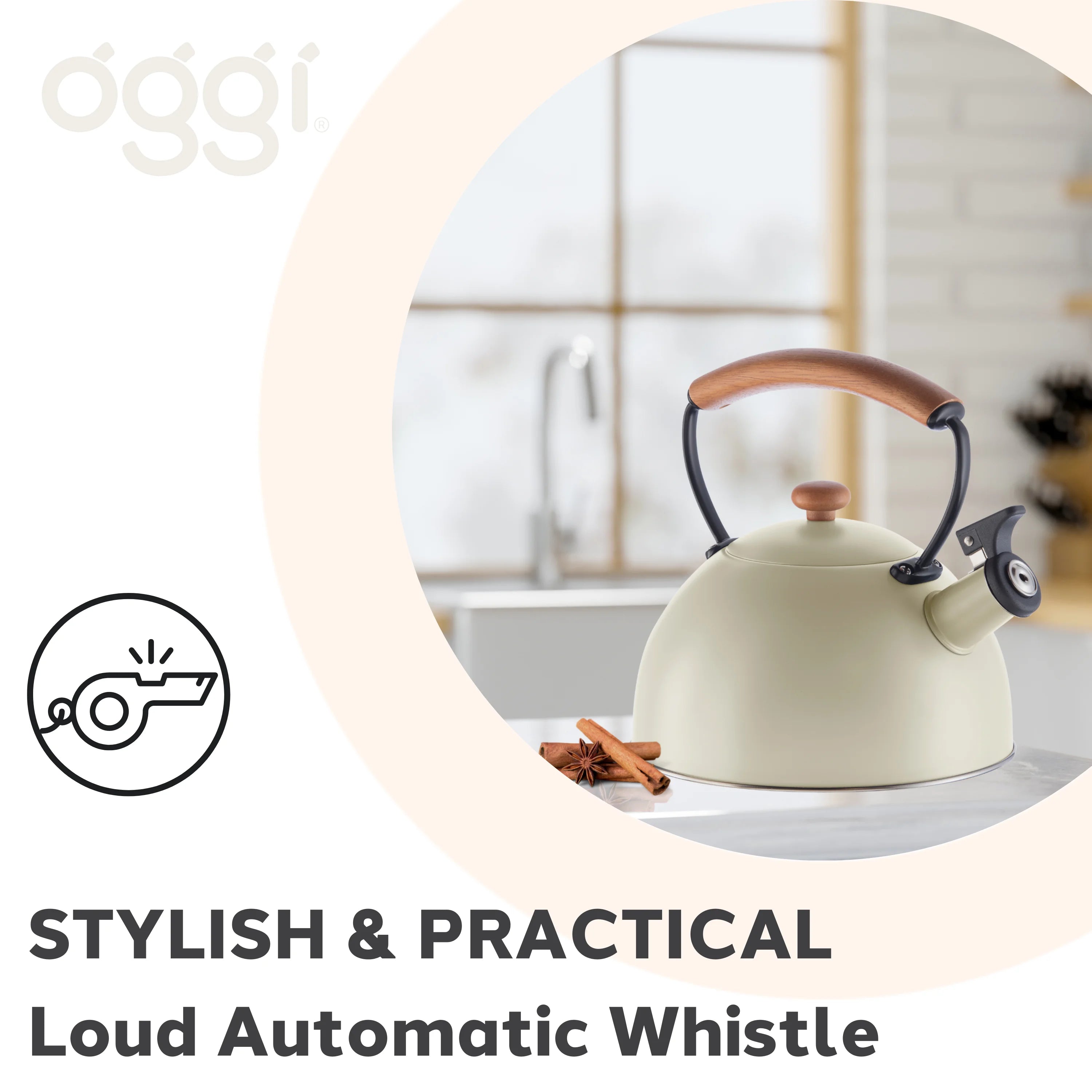 2.5 lt Whistling Tea Kettle N1813