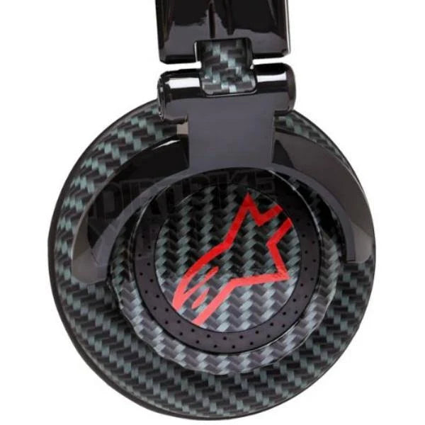 Over-Ear Carbon Fiber DJ Headphones J38465