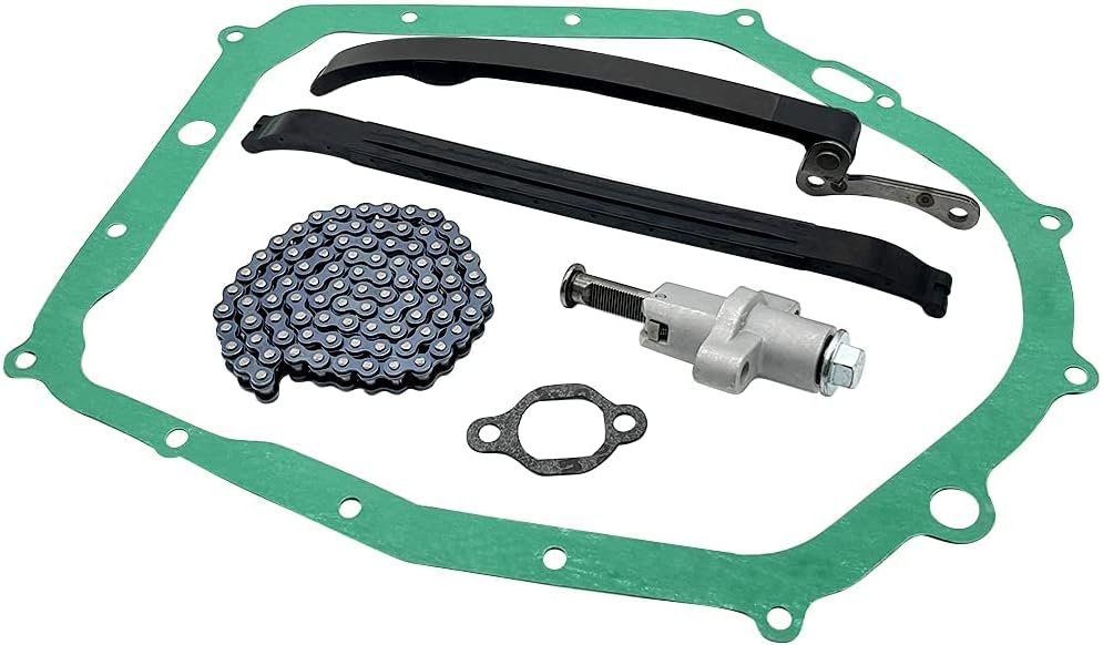 Cam Timing Chain Guides Tensioner Cover Gasket for Yamaha Warrior 350 YFM350X Raptor 350 YFM350R Big Bear 350 Moto-4 1987-2013 S3498