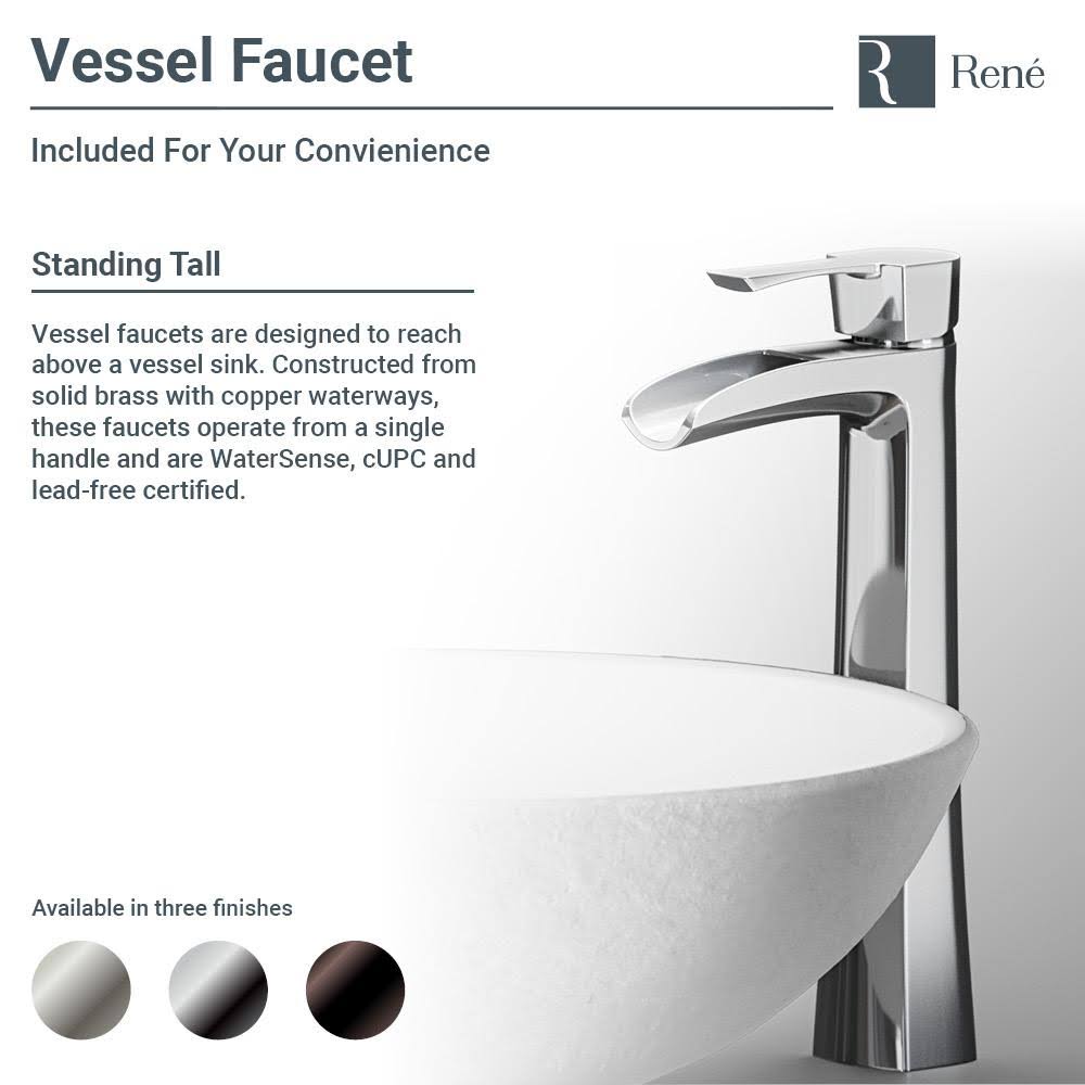 Stone Composite Oval Vessel Sink Z2068