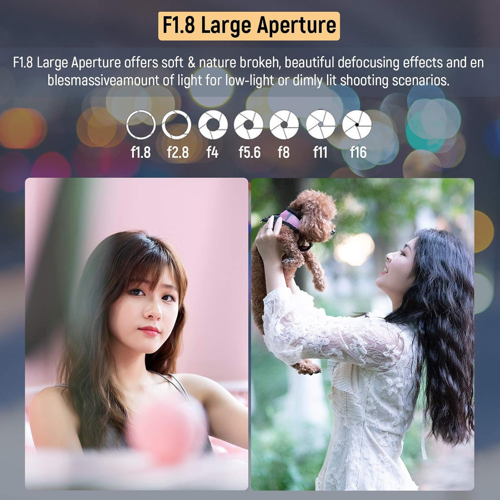 85mm F1.8 Mark II STM Auto Focus Lens for Fuji X Mount Y243