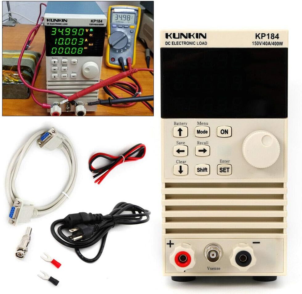 150V 40A 400W Electronic DC Load Tester Z42589
