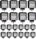 4 inch 126W Square LED Work Light (20 Pack) O27680