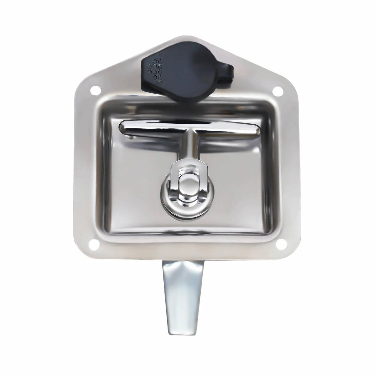 T-Handle Door Latch Lock Stainless Steel Toolbox with Keys U68371