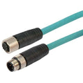 Category 5e M12 4 Position D Code SF/UTP Industrial Cable, 3.0m B859521