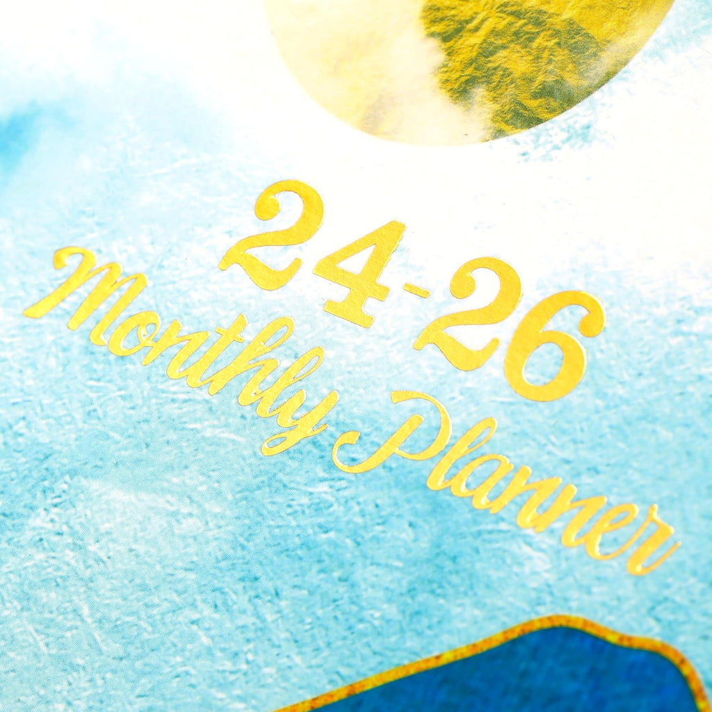 2-Year Monthly Planner 9" × 11" with Flexible Cover T385794