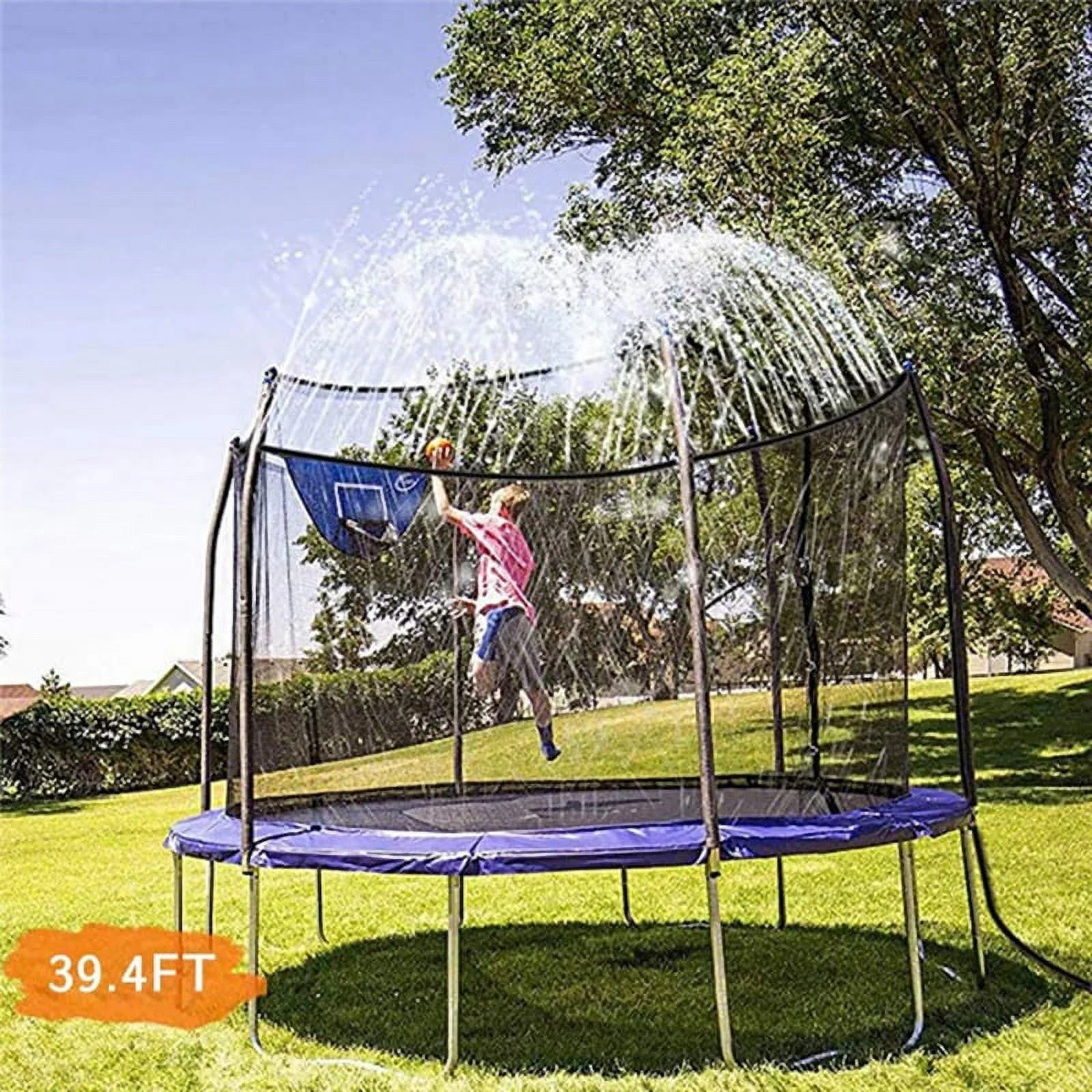 Trampoline Sprinkler Water Sprayer Accessories 39.4ft T234352