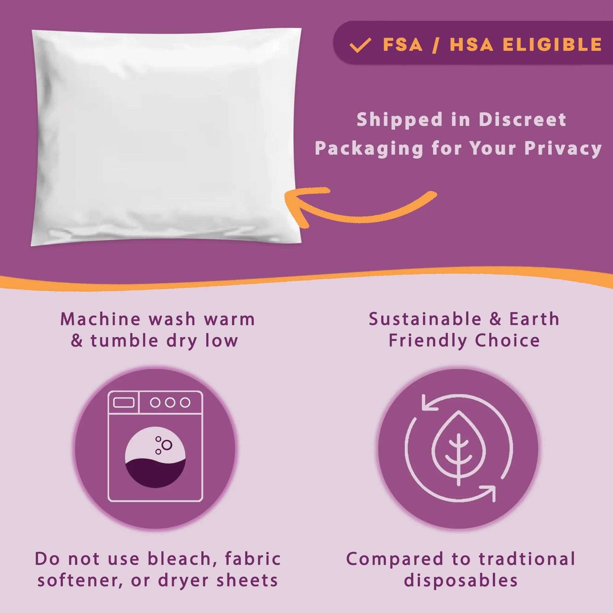 Reusable Super Absorbent Incontinence Underwear E9359
