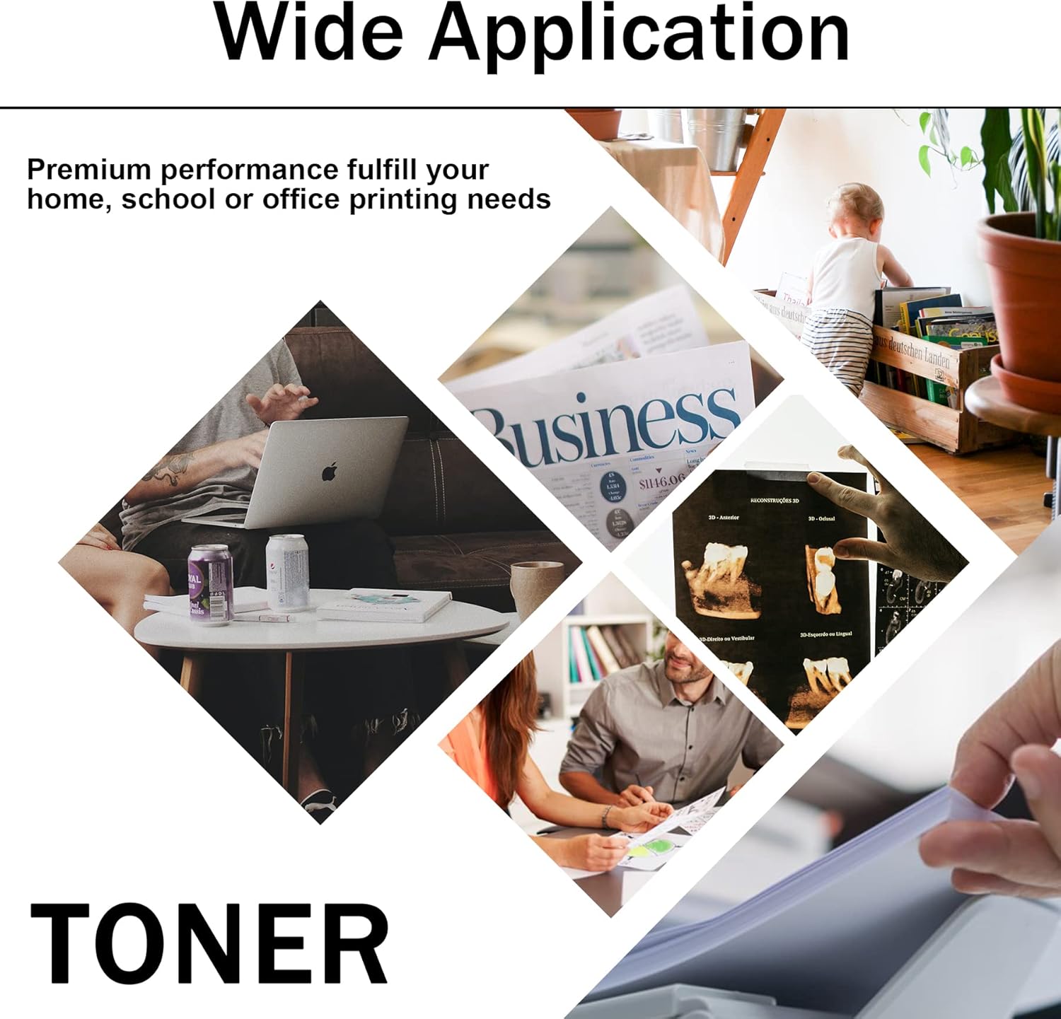Black Toner Cartridge 3 Pack S934035
