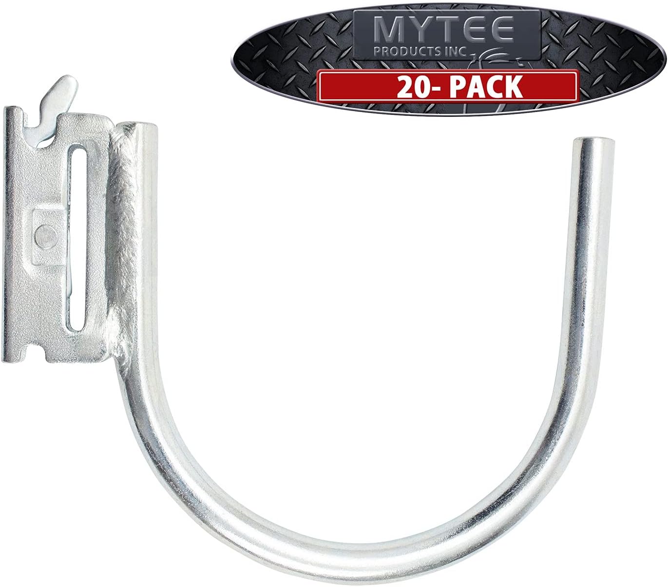 20 Pack E Track J Hook Round 4.5 Wide C2235