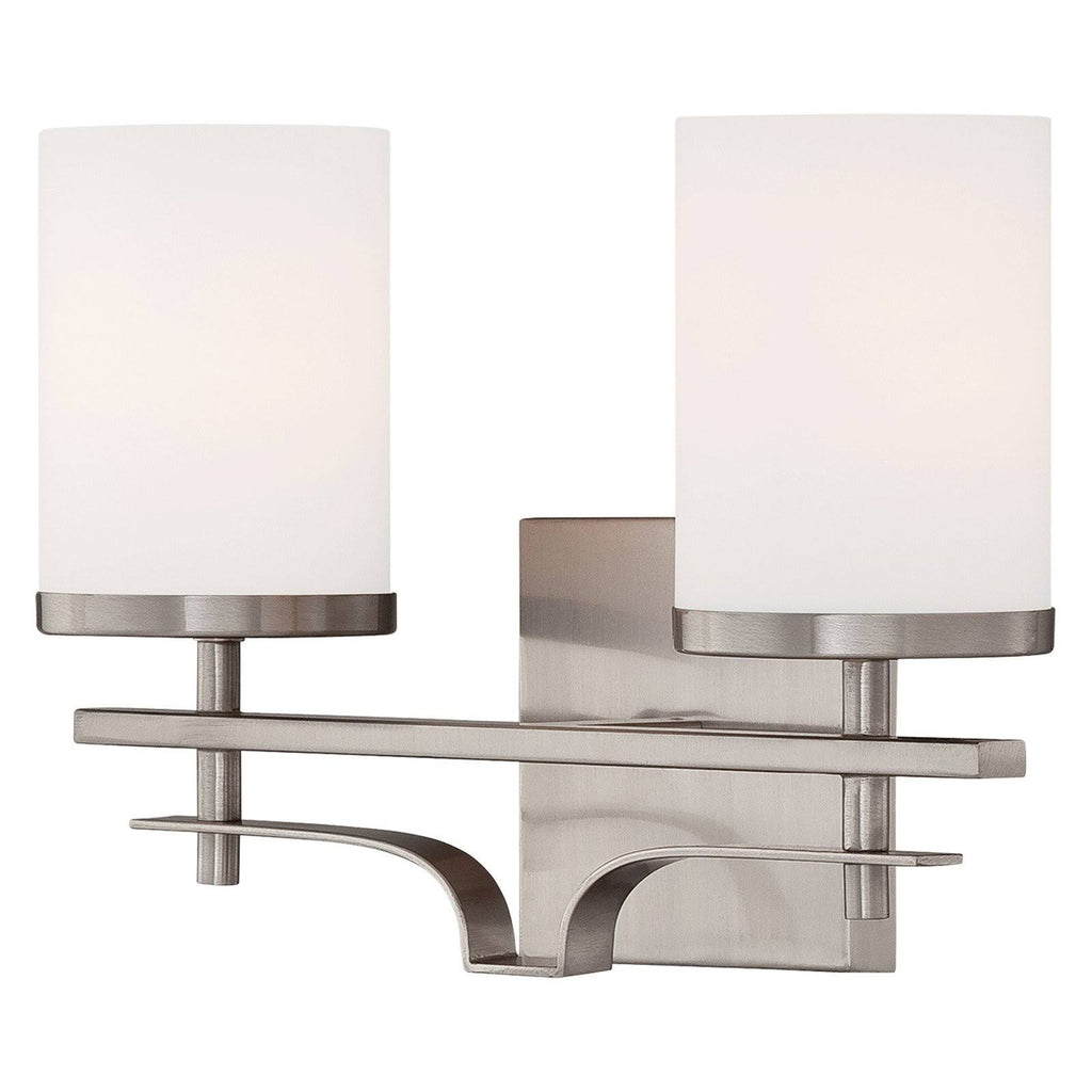 2 Light Bath Bar, Satin Nickel U732762