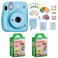 Sky Blue Instant Film Camera with Accessory Kit L814