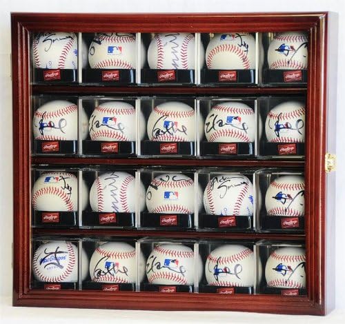 Black Acrylic Baseball Display Case with UV Protection W69817