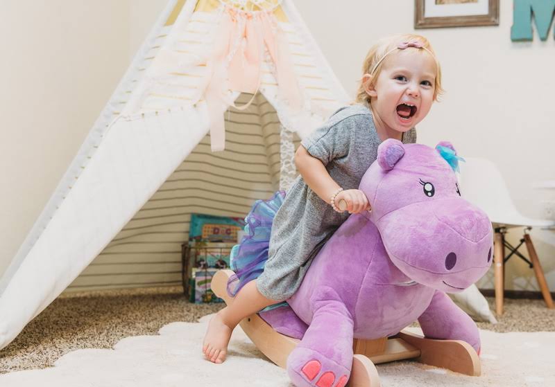 Gracie The Hippo Rocker X51549