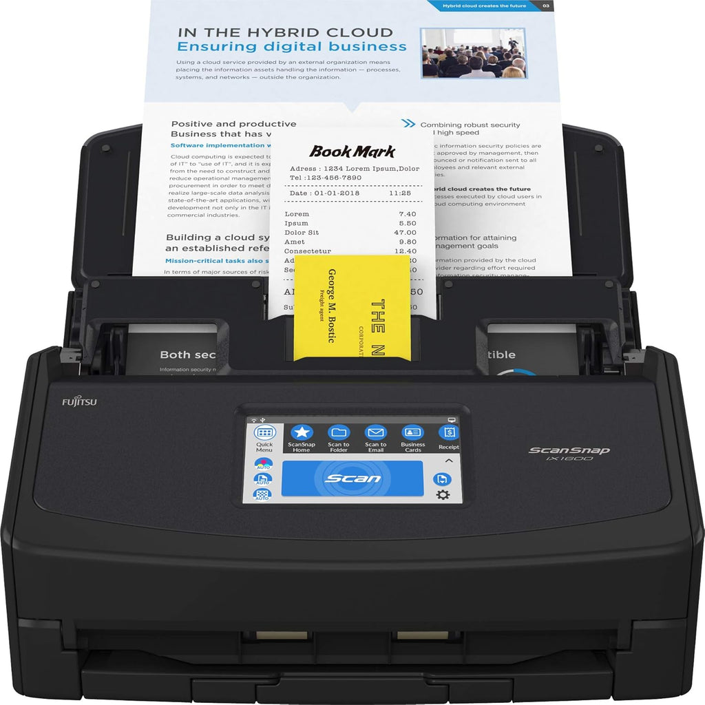 Black Document Scanner W652251