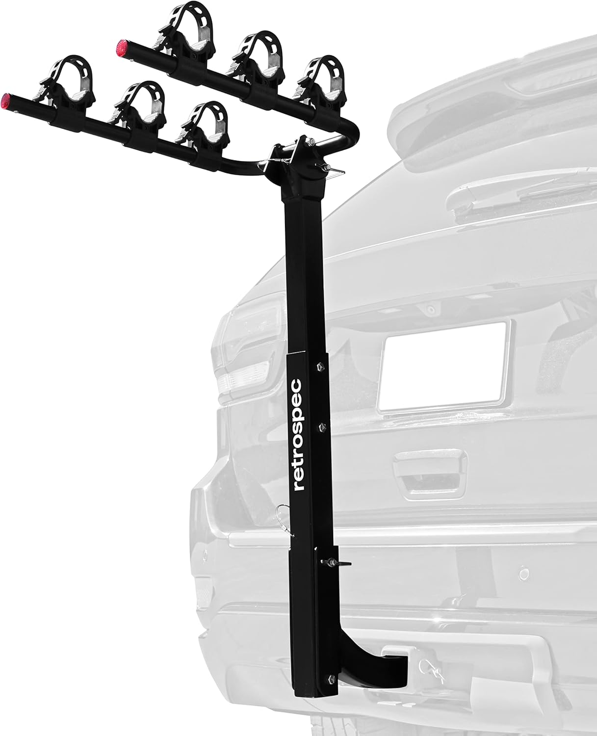 Compact Foldable Steel 4 Bicycle Carrier Y892042