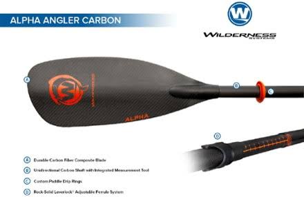 Carbon Paddle 240-260 cm L562