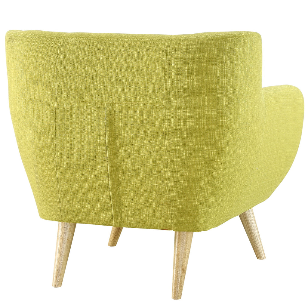 Wheatgrass Upholstered Fabric Armchair T6067