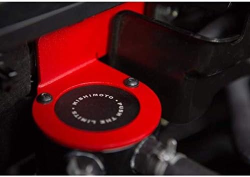 PCV Baffled Oil Catch Can Red K7806