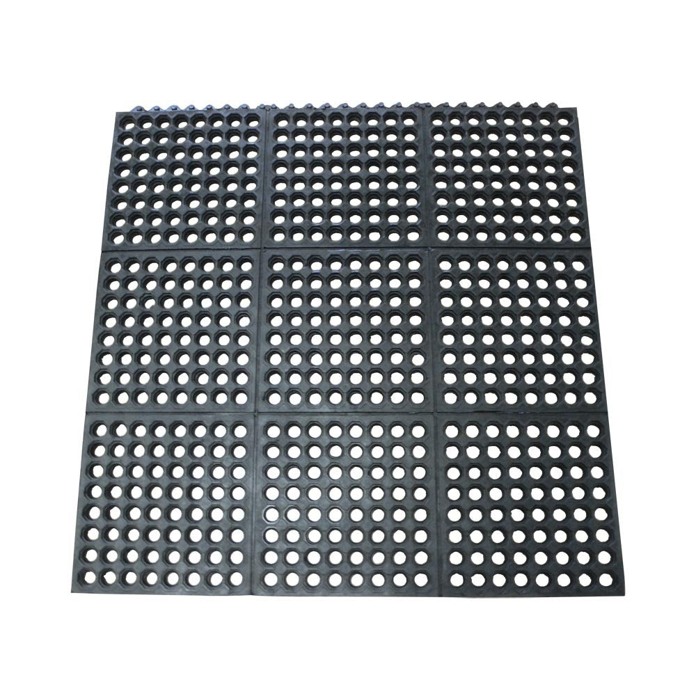 Black Anti-Fatigue Rubber Matting O697418