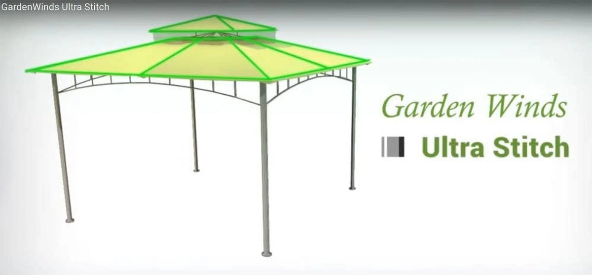 Replacement Canopy Top Cover For Grill Gazebo B8089