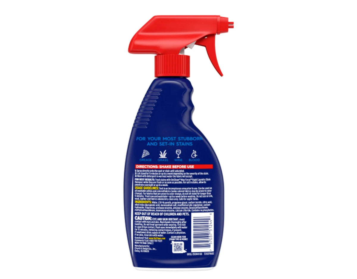 Stain Remover Spray, 12 fl oz (Pack of 4) Y264523
