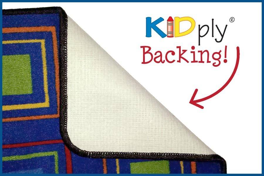 Green 4x6 Rectangle Carpets for Kids H53186