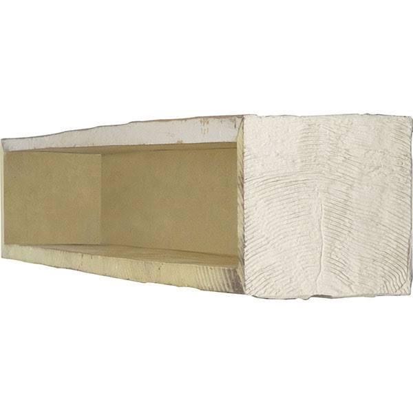 Hand Hewn Faux Wood Fireplace Mantel Y110