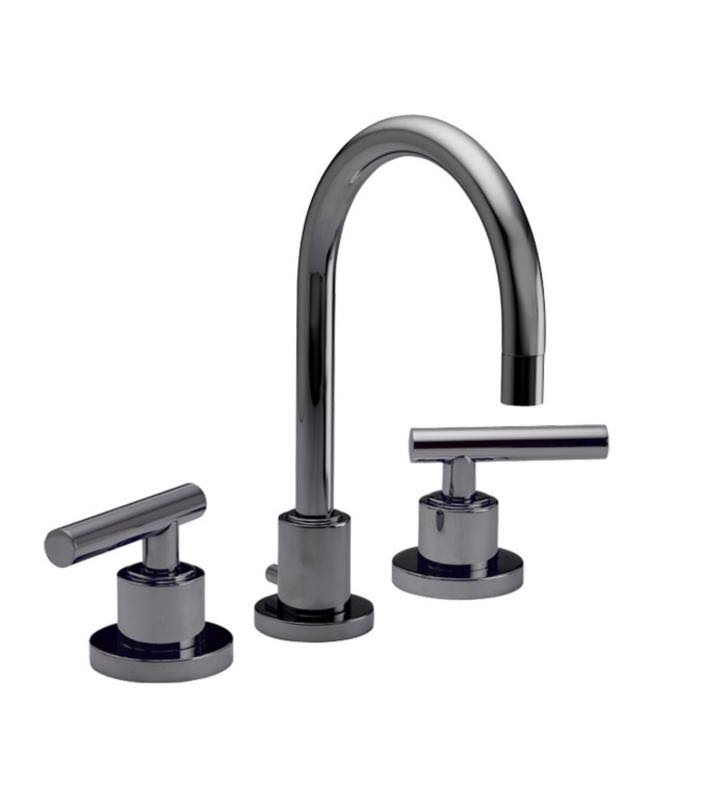 Antique Nickel Flat Widespread Lavatory Faucet J1695