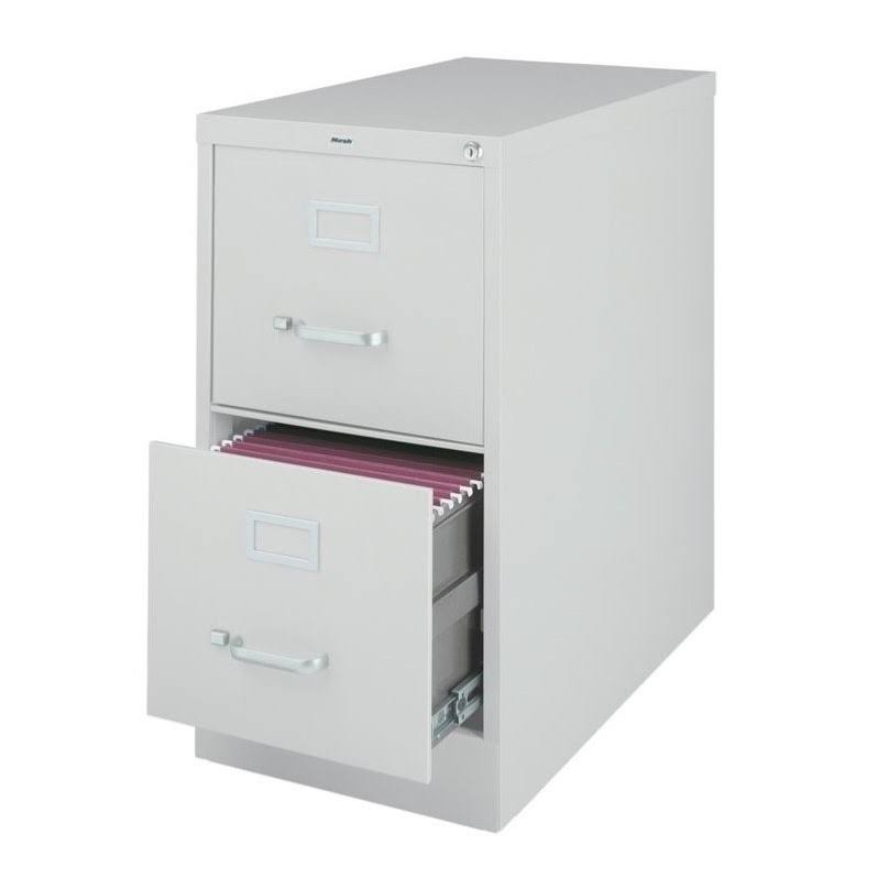 Gray 2 Drawer Letter File Cabinet M2887