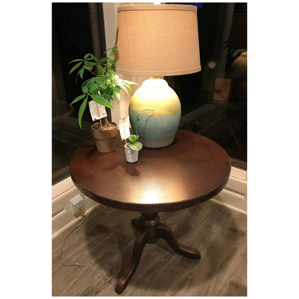 Hammered Copper Table Top L5111