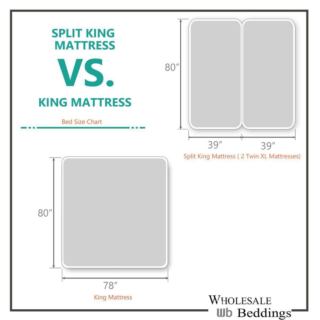Adjustable Split King Bamboo Sheets Linen N9386