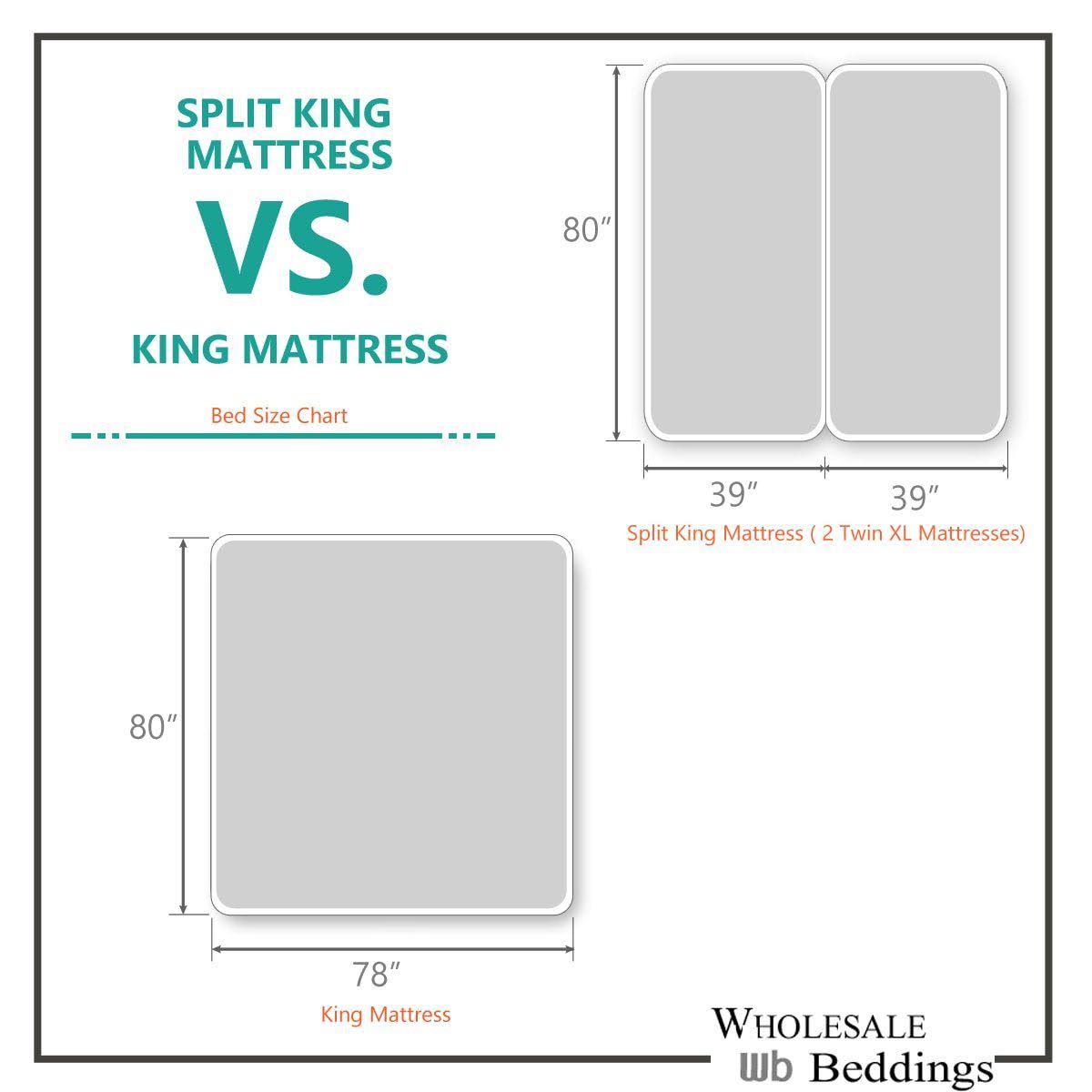 Adjustable Split King Bamboo Sheets Linen N9386