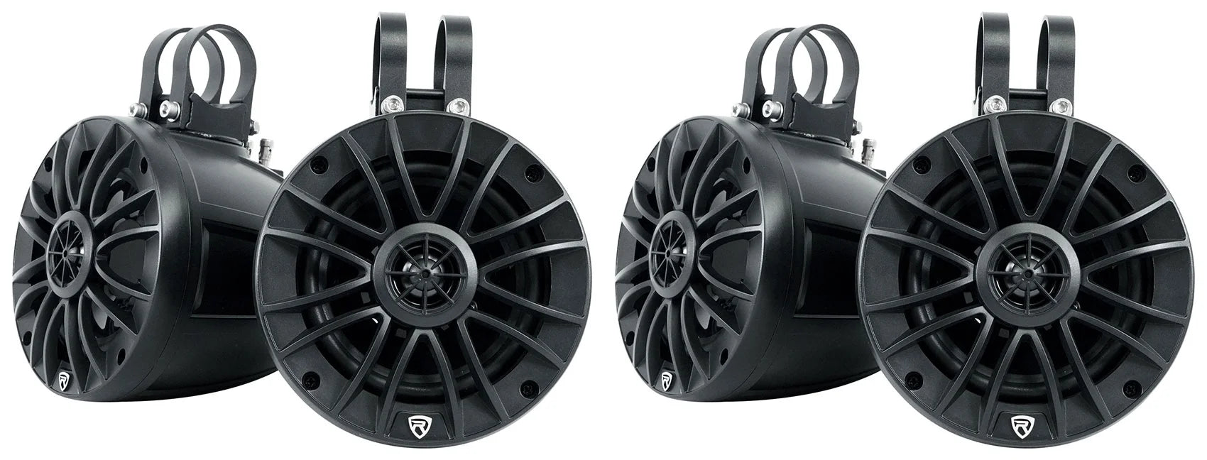 Rockville UT525B UTV/ATV 5.25" Rollbar Wakeboard Marine Speakers/Swivel/IPX6 A41395