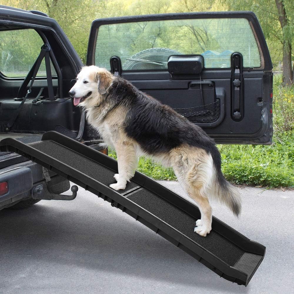 Heavy Duty Portable Folding Dog Ramp for SUV, Truck, Car, Non-Slip H621159