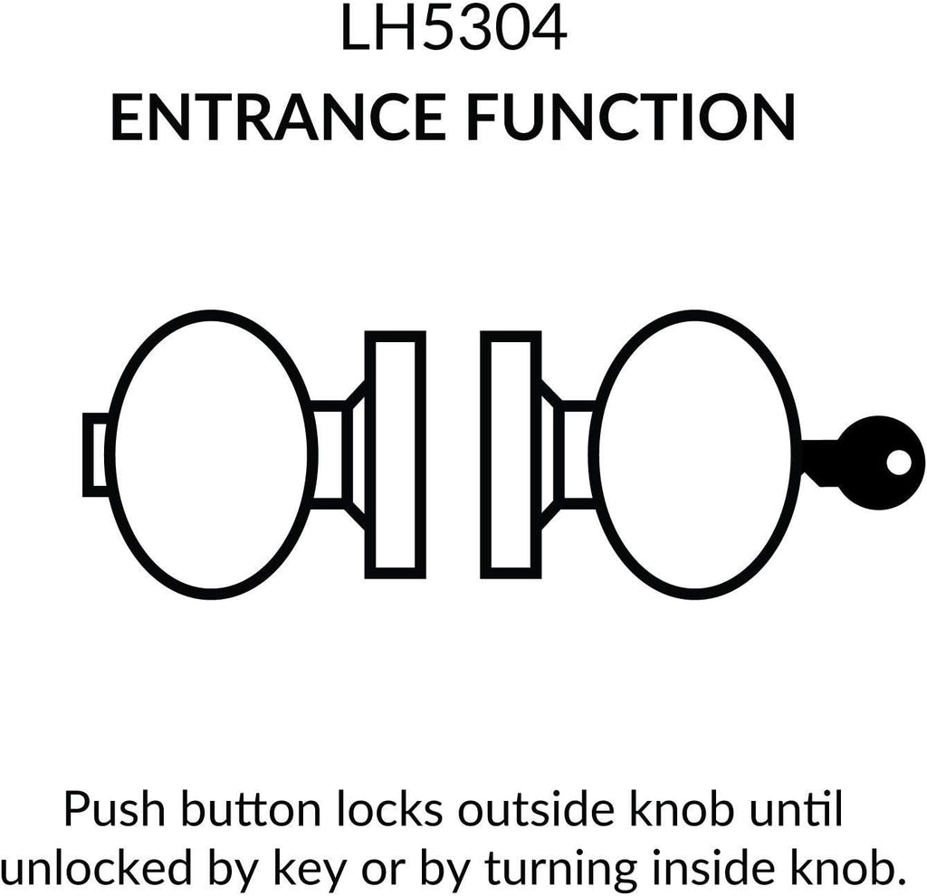 Polished Brass Cylindrical Door Knob F783862