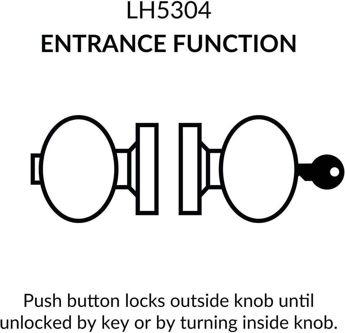 Polished Brass Cylindrical Door Knob F783862