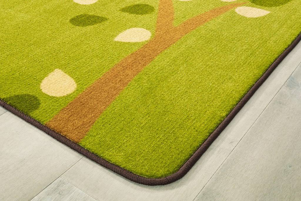 Green 4x6 Rectangle Carpets for Kids H53186