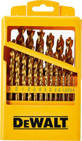 29-Piece Titanium Drill Bit Set with Pilot Point D8636