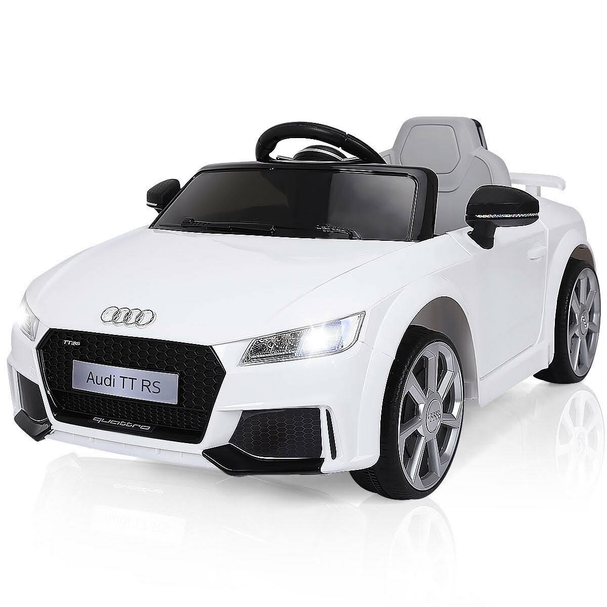 White 12V Electric Remote Control Kids Riding Car D907146