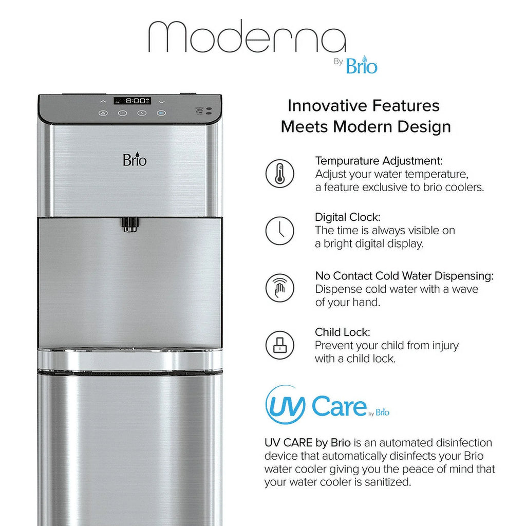 Touchless 3-Stage Bottless Water Cooler Stainless Steel F167333