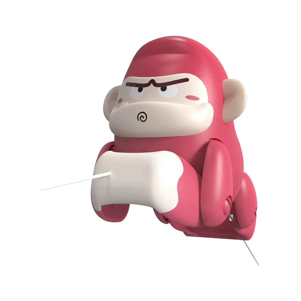 Rose Red Pull Along Gorilla Toy W245