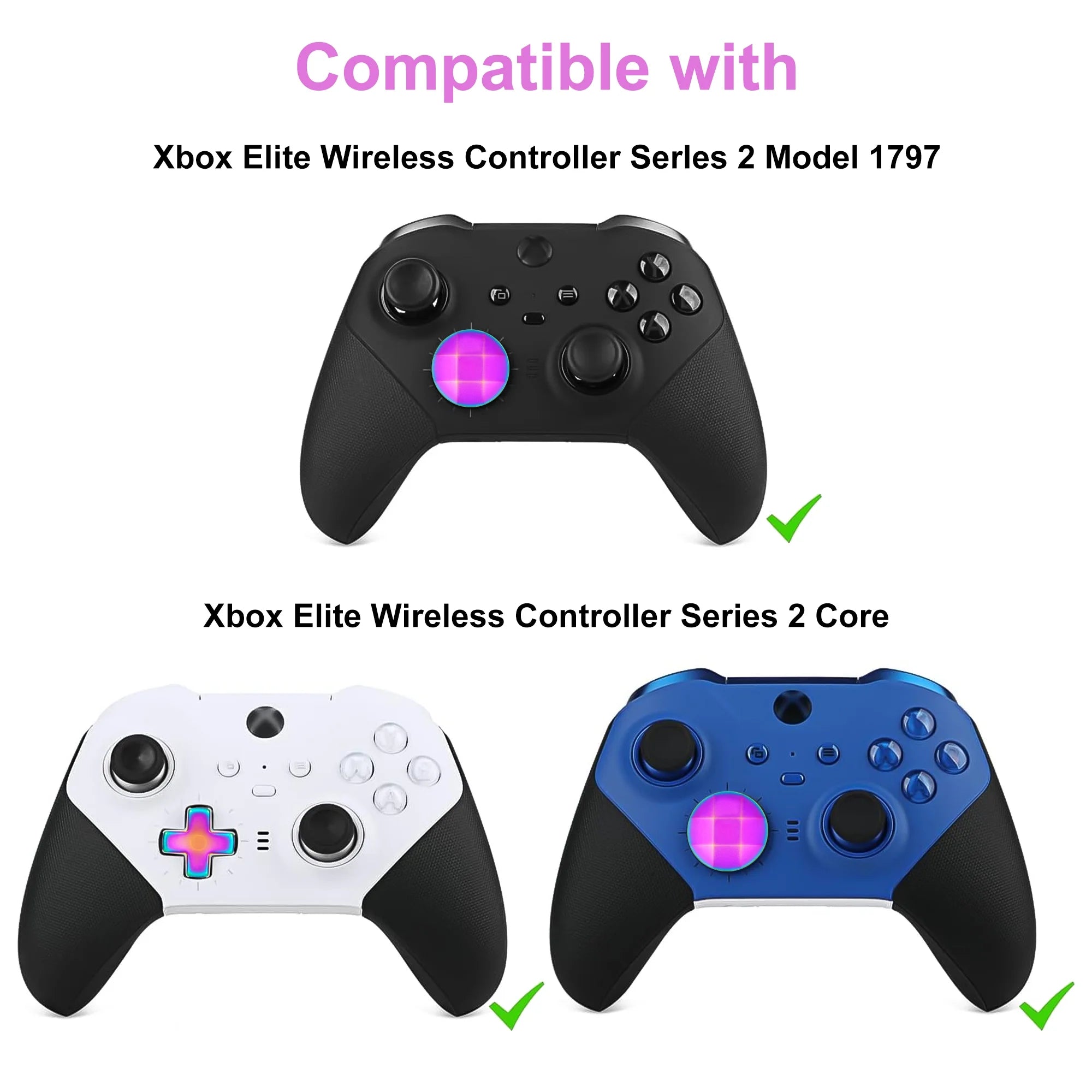 Thumbsticks Replacement Parts for Xbox One Elite Series 2 Controller J6920