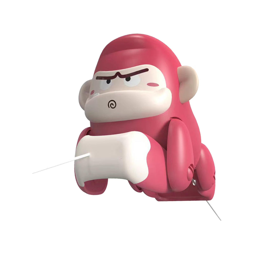 Rose Red Pull Along Gorilla Toy W245