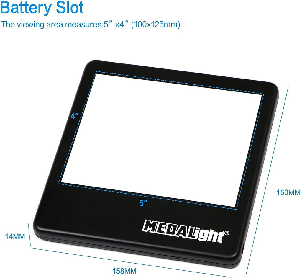 5 x 4 Inches Ultra-Thin LED Light Panel Pack of 2 R4335